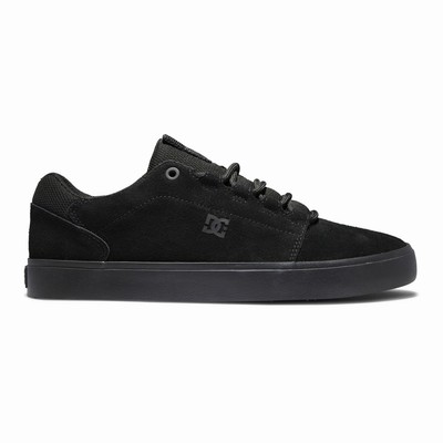 DC Hyde S Suede Men's Black Skate Shoes Australia Online KXQ-713